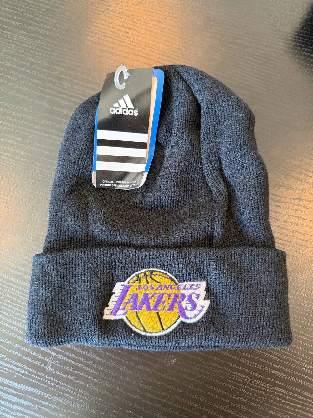 Adidas Los Angeles Lakers Black Beanie